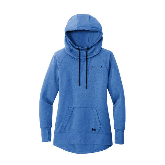 ATRAVEL Ladies New Era Tri-Blend Fleece Hoodie - LNEA510 (color options available)