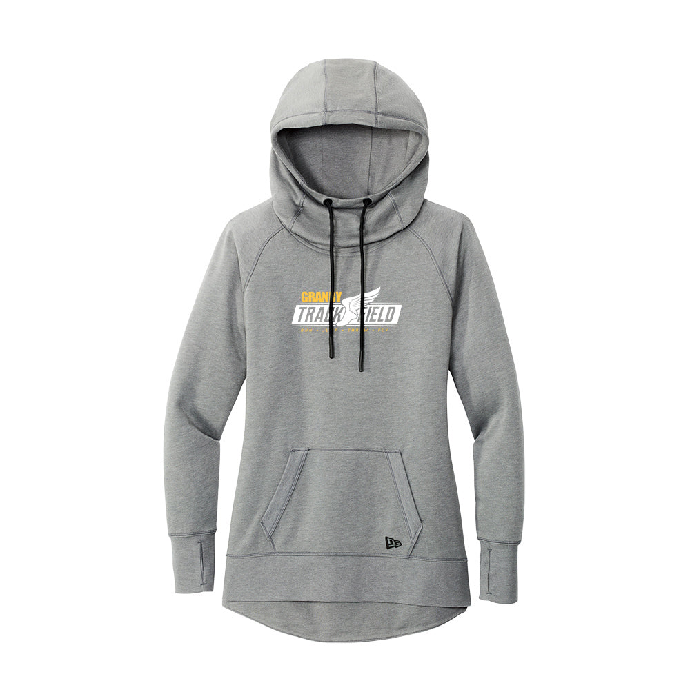 Granby T&F Ladies new era Tri-blend Fleece - LNEA510 (color options available)