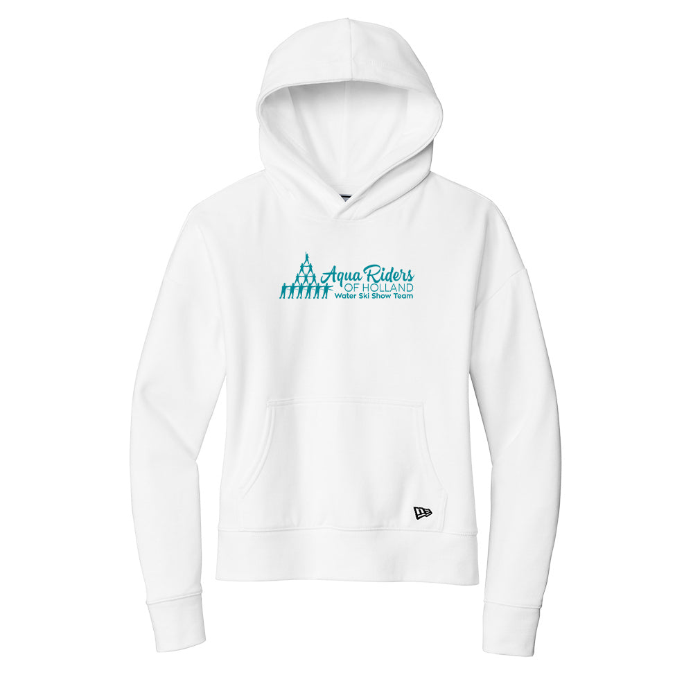 Aqua Riders - Ladies New Era Fleece Hoodie - LNEA550 (color options available)