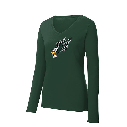 Enfield High Soccer "Eagle B"Ladies Long Sleeve Tee