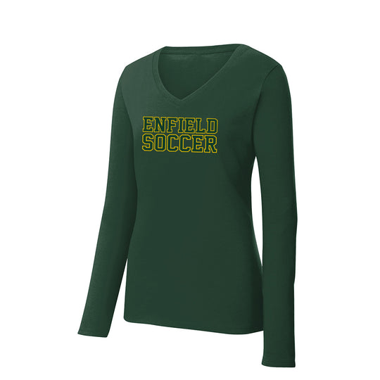 Enfield High Soccer Ladies Long Sleeve Tee