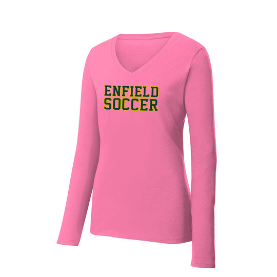Enfield High Soccer Ladies Long Sleeve Tee
