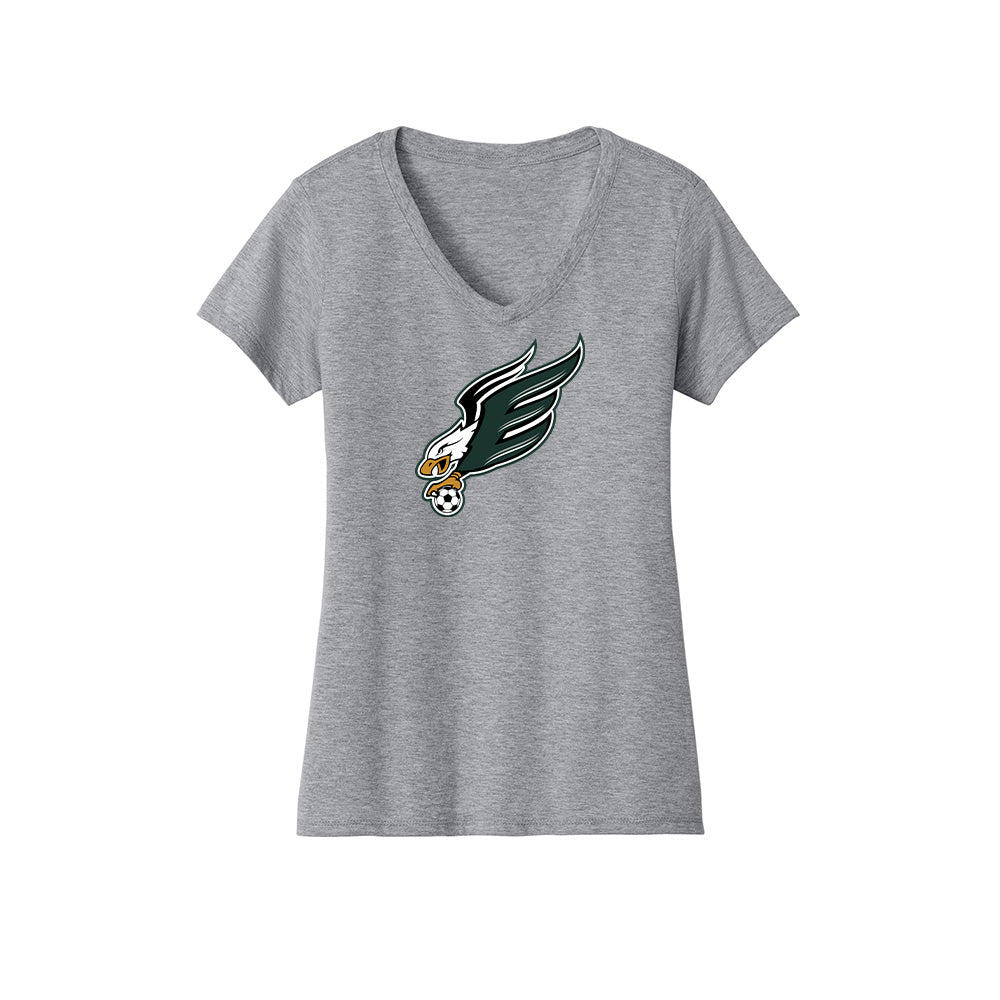 Enfield High Soccer "Eagle B" Ladies  V-Neck Tee