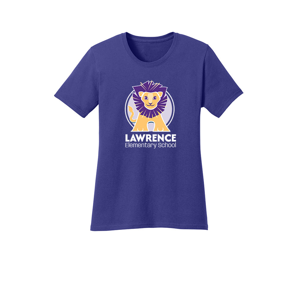 Lawrence Elementary Ladies "Lion" Tee