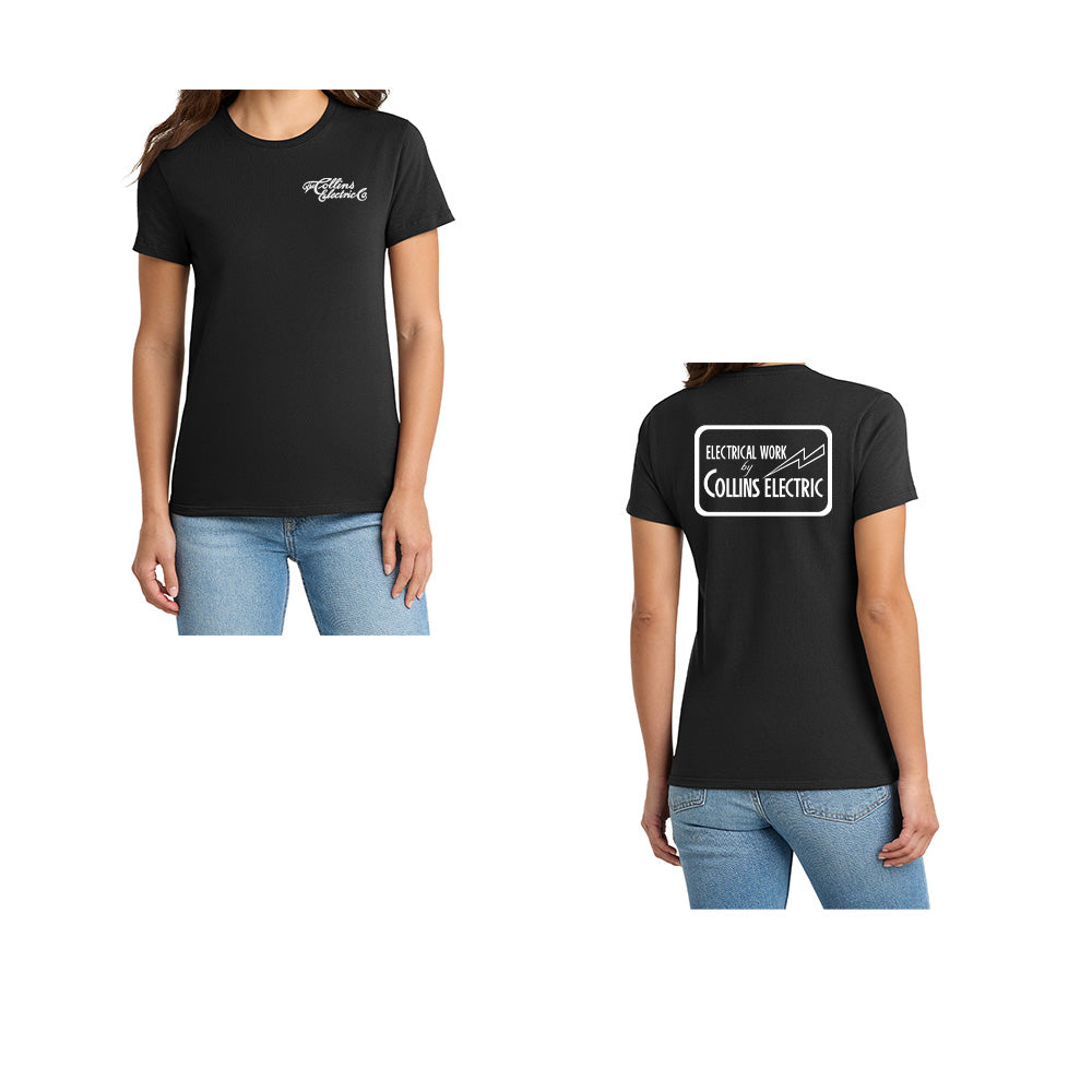 Collins Electric Ladies Work Tee