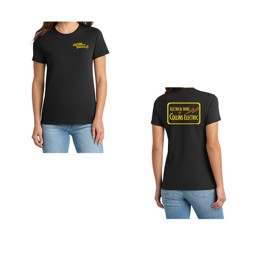 Collins Electric Ladies Work Tee