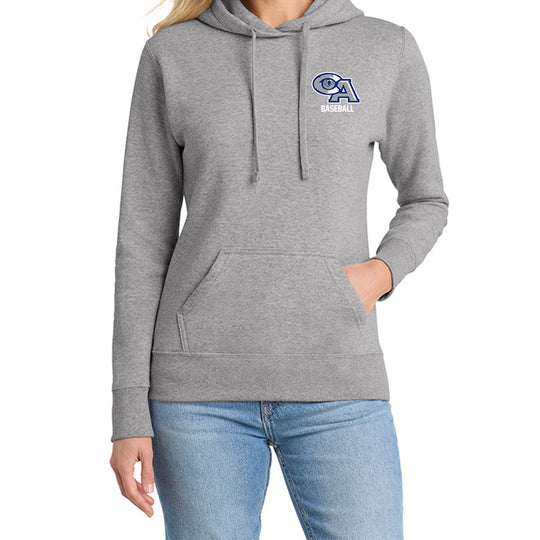 CA Baseball Ladies Fleece Hoodie