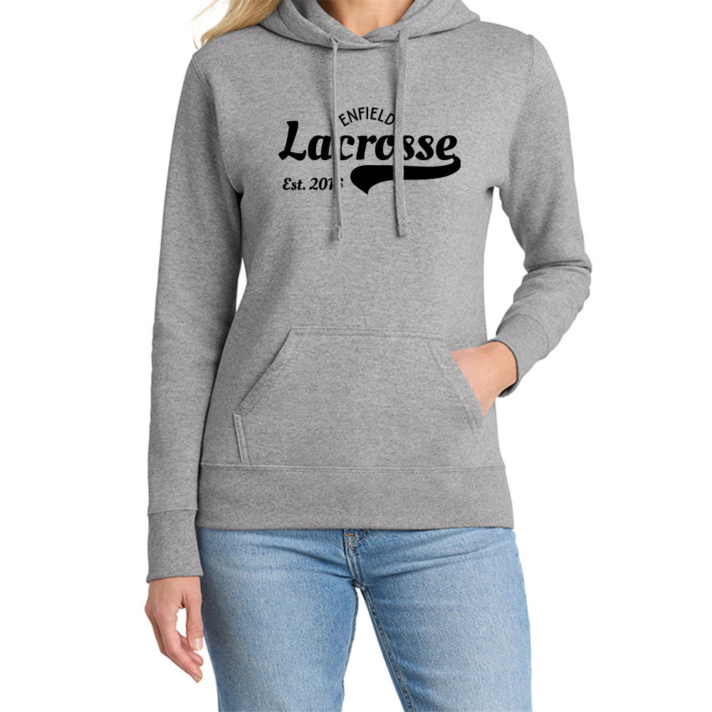 Enfield Lacrosse "EST." Ladies Hoodie