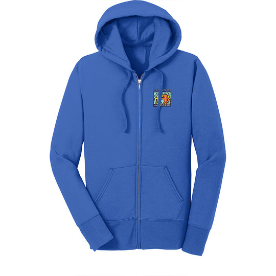 JFK Best Buddies Ladies Full Zip Hoodie