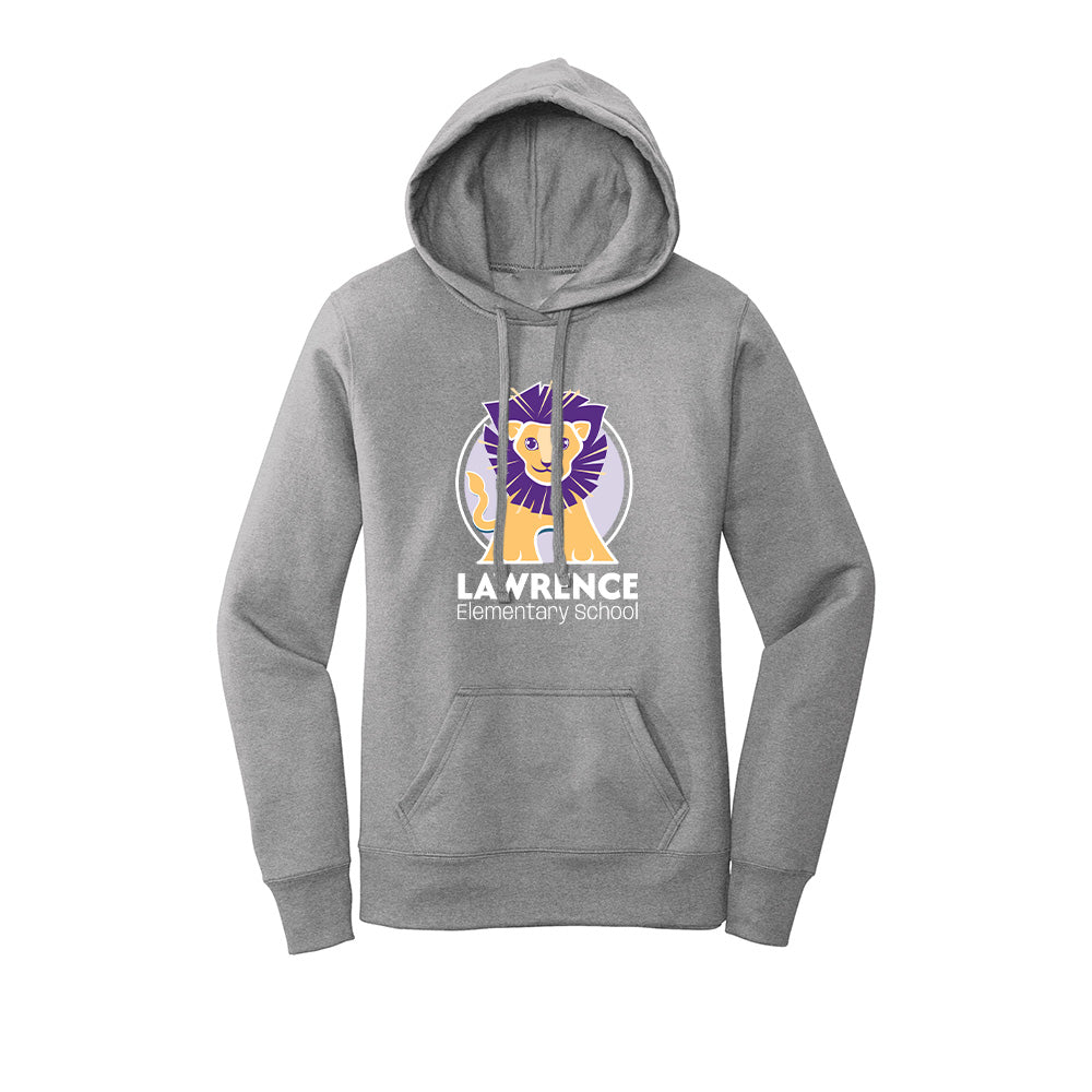 Lawrence Elementary Ladies "Lion" Fleece Hoodie