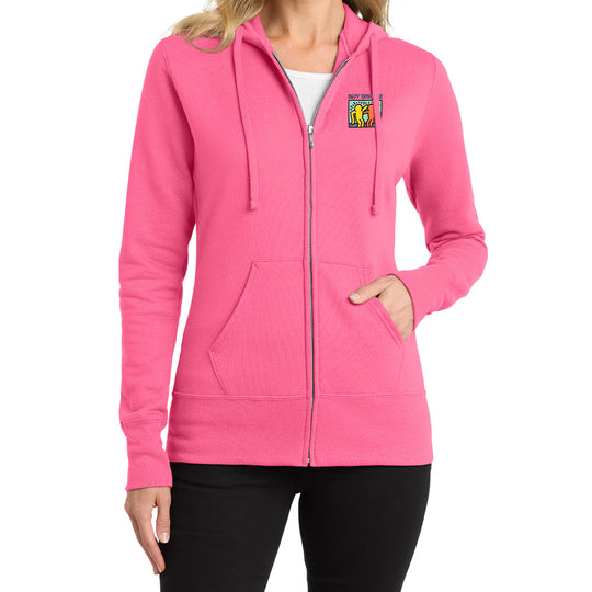 JFK Best Buddies Ladies Full Zip Hoodie