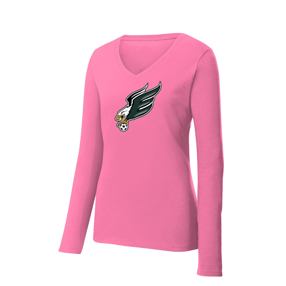 Enfield High Soccer "Eagle B"Ladies Long Sleeve Tee