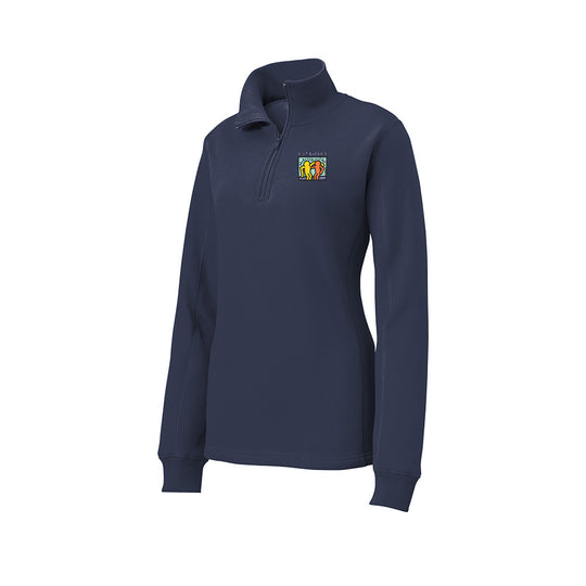 JFK Best Buddies Ladies Sweatshirt 1/4 Zip