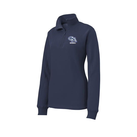 CA Baseball Ladies 1/4 Zip