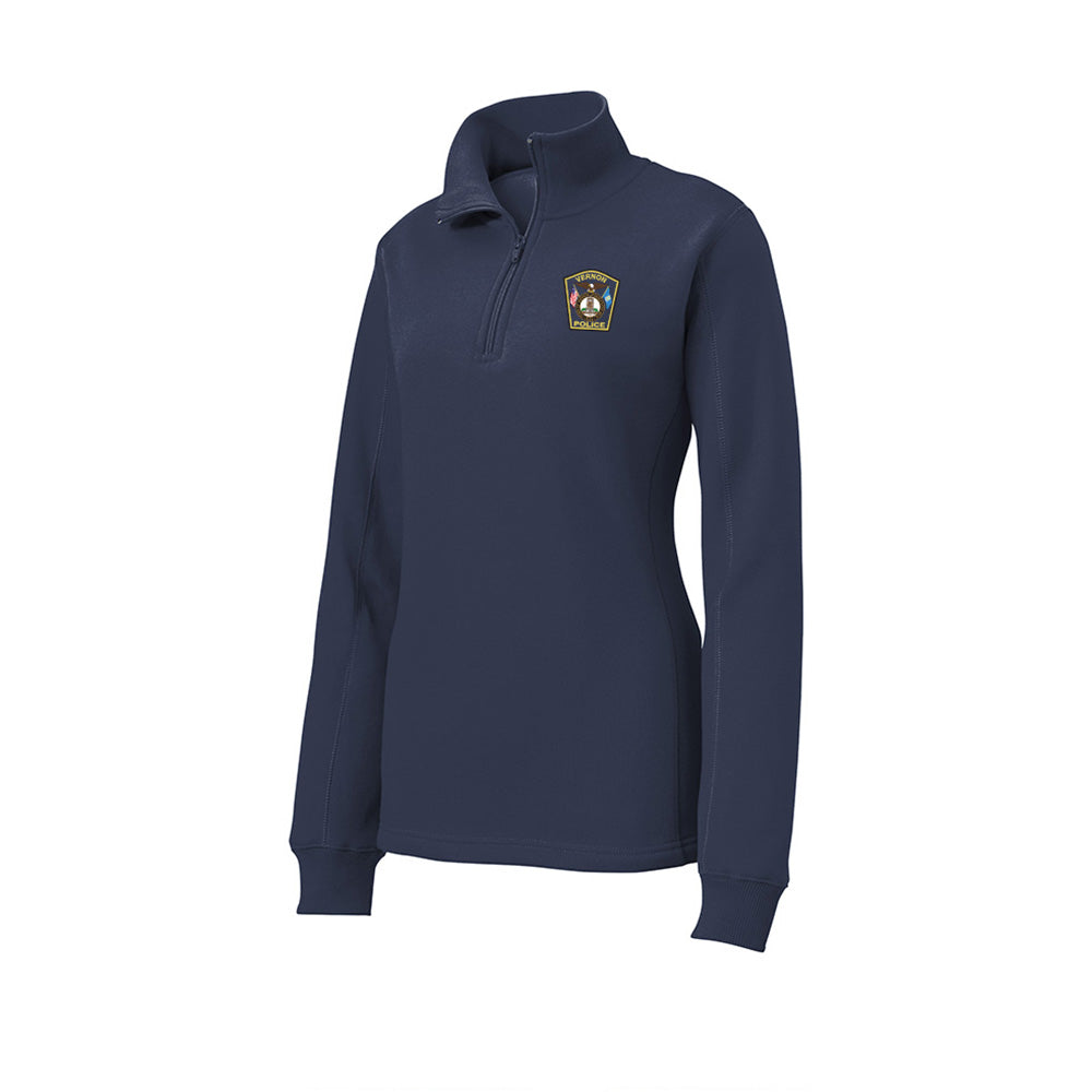 Vernon Police Ladies Sweatshirt 1/4 Zip