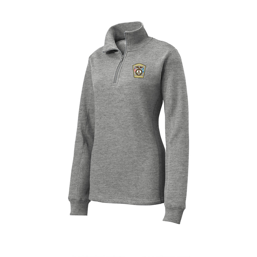 Vernon Police Ladies Sweatshirt 1/4 Zip