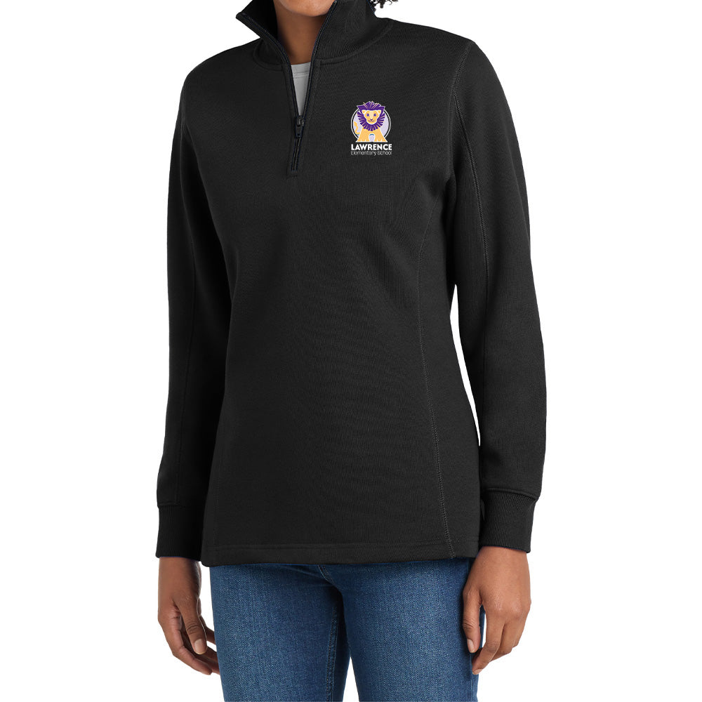 Lawrence Elementary Ladies "Lion" 1/4 Zip
