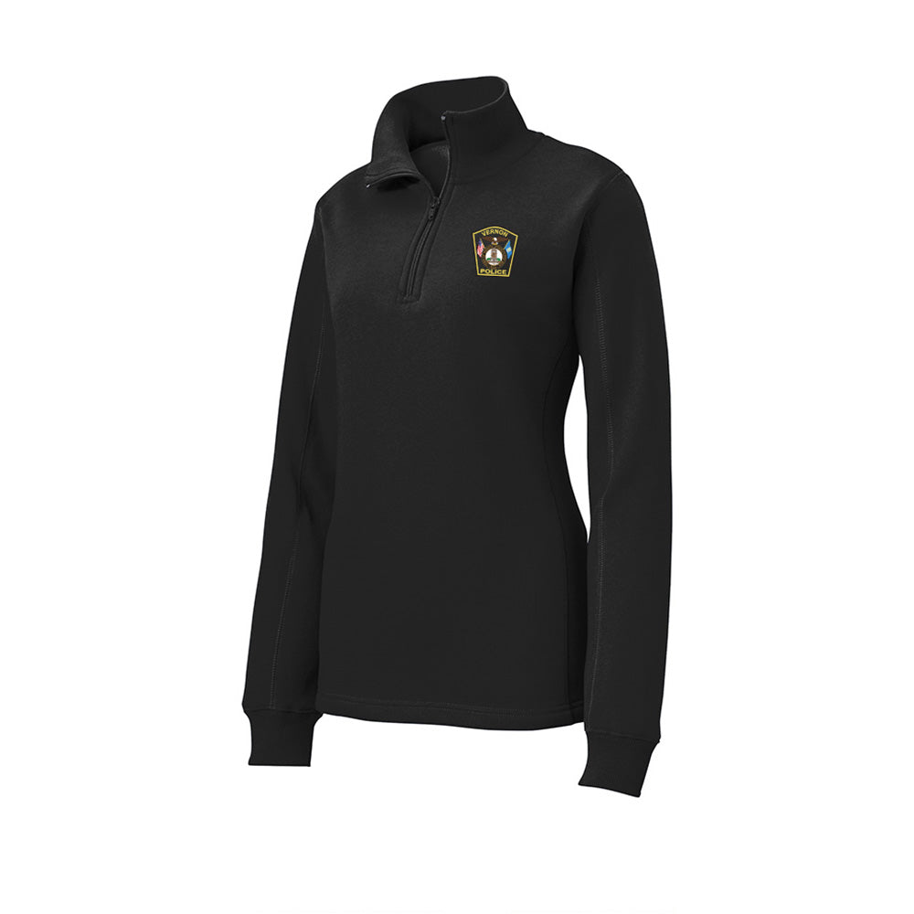 Vernon Police Ladies Sweatshirt 1/4 Zip