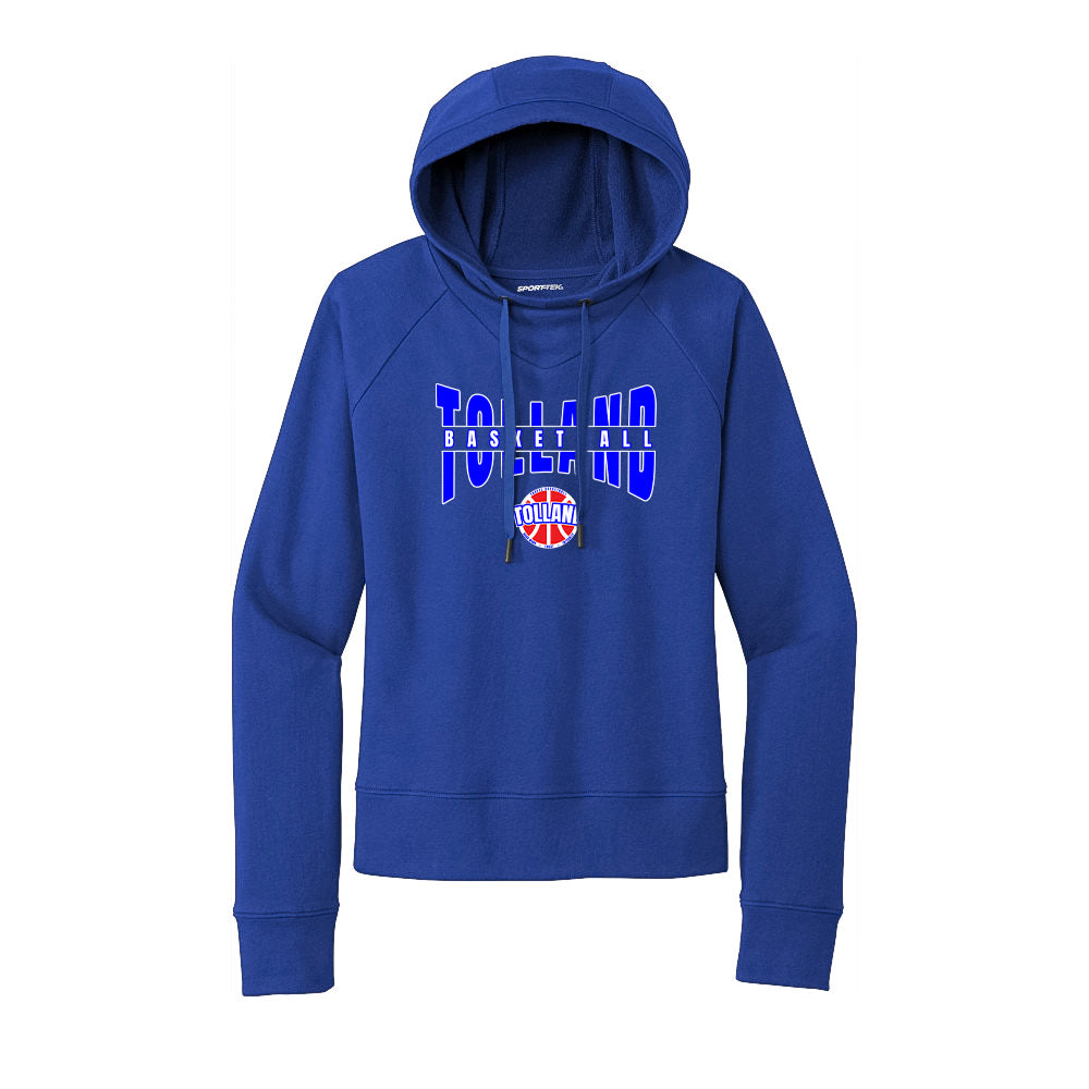 Tolland TB Ladies Lightweight French Terry Hoodie "Warp" - LST272 (color options available)