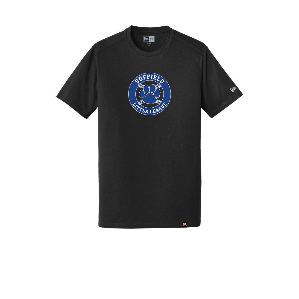 Suffield LL Adult New Era Tee "Circle" - NEA100 (color options available)