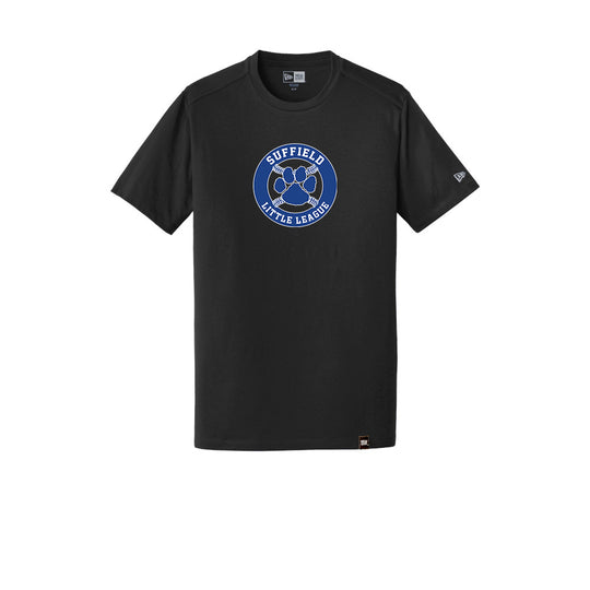 Suffield LL Adult New Era Tee "Circle" - NEA100 (color options available)