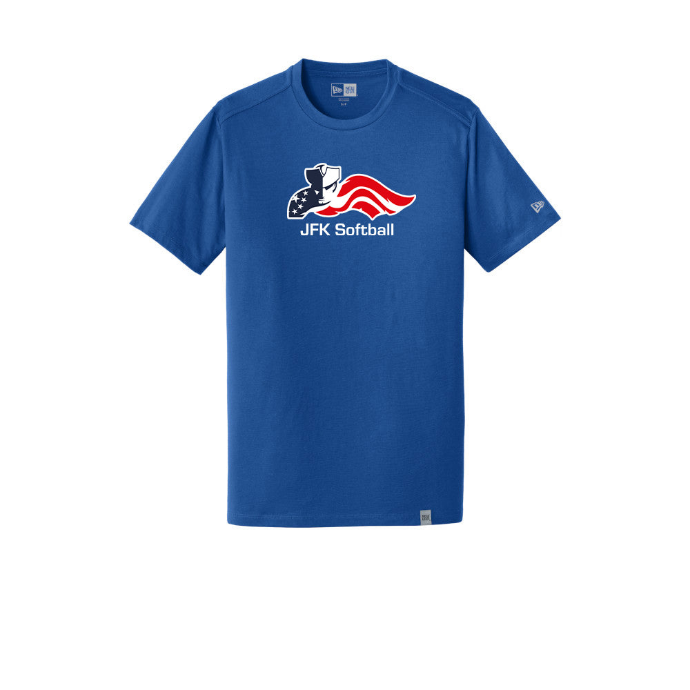 JFK Softball Adult New Era Tee "Softball" - NEA100 (color options available)