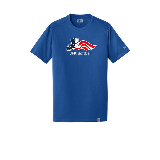 JFK Softball Adult New Era Tee "Softball" - NEA100 (color options available)