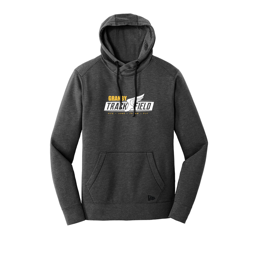 Granby High T&F Adult New Era Try-Blend Hoodie - NEA510 (color options available)