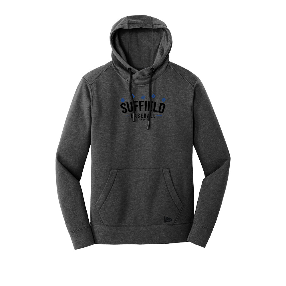 Suffield LL Adult New Era Tri-blend Hoodie "Classic Baseball" - NEA510 (color options available)