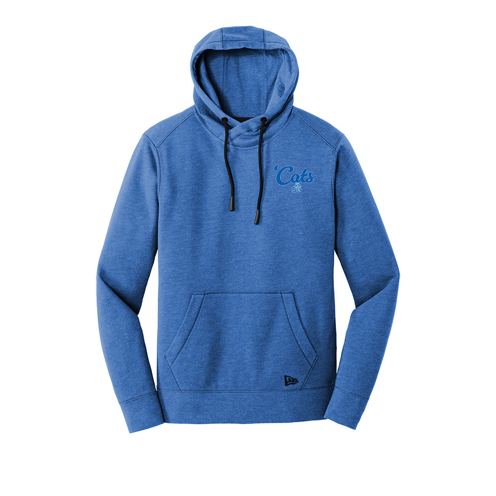 Suffield High Lacrosse - New Era Try-blend Hoodie "2 Cats Corner" - NEA510 (color options available)