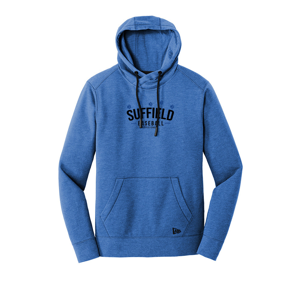 Suffield LL Adult New Era Tri-blend Hoodie "Classic Baseball" - NEA510 (color options available)