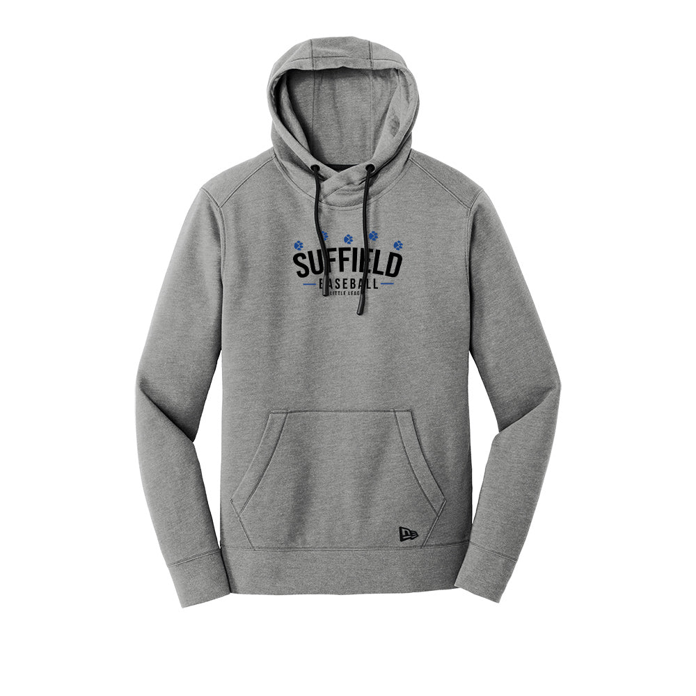 Suffield LL Adult New Era Tri-blend Hoodie "Classic Baseball" - NEA510 (color options available)