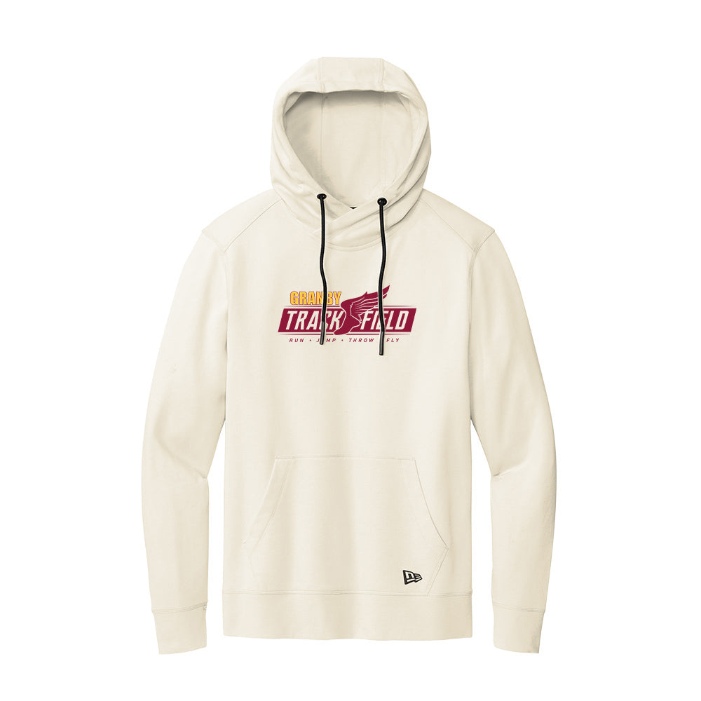 Granby High T&F Adult New Era Try-Blend Hoodie - NEA510 (color options available)