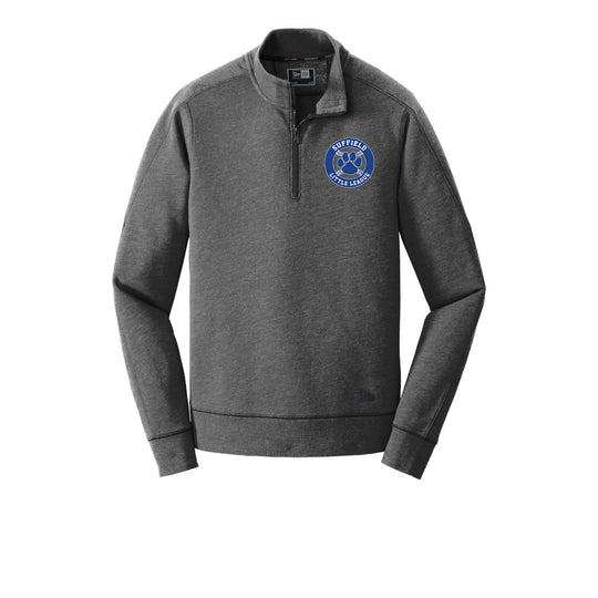 Suffield LL Adult New Era Tri-blend 1/4 zip - NEA512 (color options available)