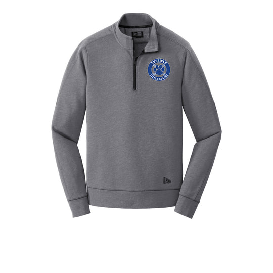 Suffield LL Adult New Era Tri-blend 1/4 zip - NEA512 (color options available)