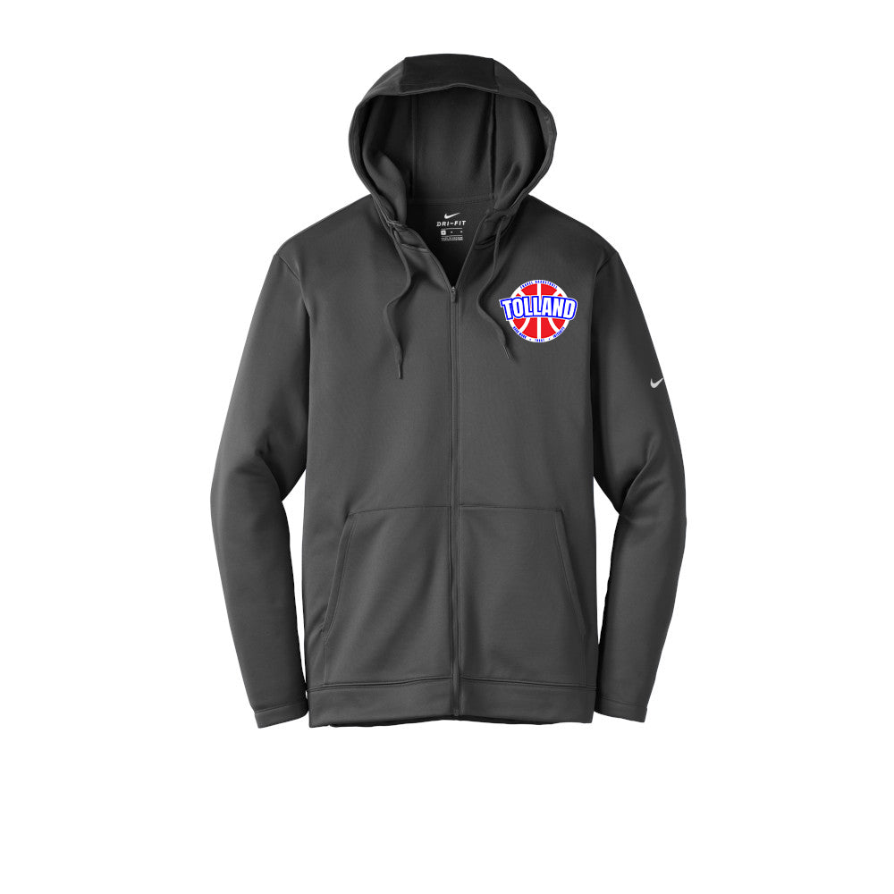 Tolland Nike Full Zip Fleece Hoodie - NKAH6259 (color options available)