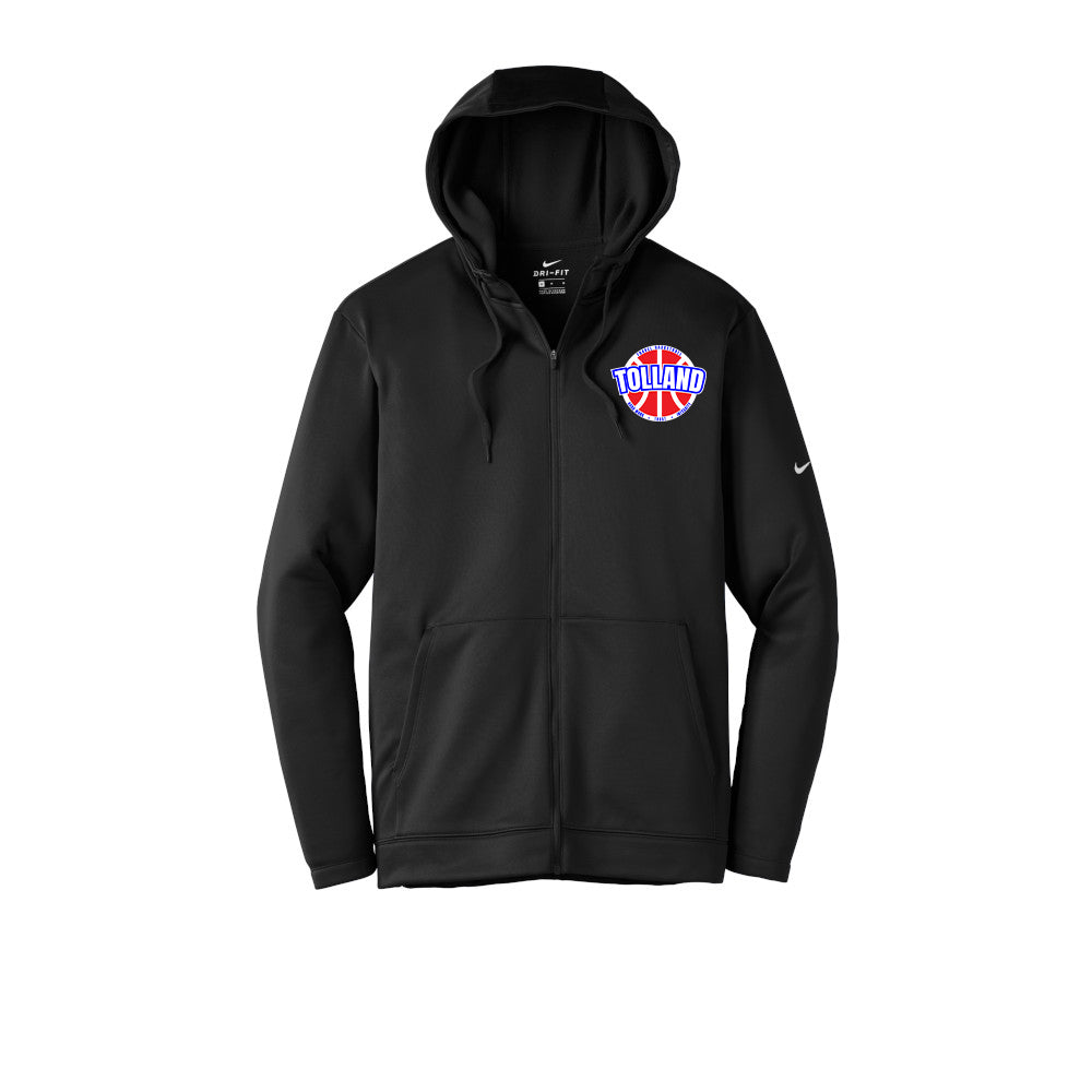 Tolland Nike Full Zip Fleece Hoodie - NKAH6259 (color options available)