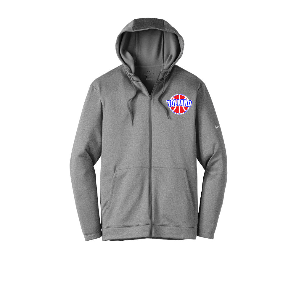 Tolland Nike Full Zip Fleece Hoodie - NKAH6259 (color options available)