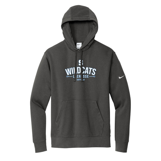 Suffield High Lacrosse - Nike Fleece Hoodie "Classic" - NKDR1499 (color options available)