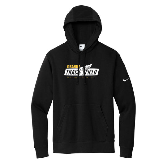 Granby High T&F Adult Nike Fleece Hoodie - NKDR1499 (color options available)