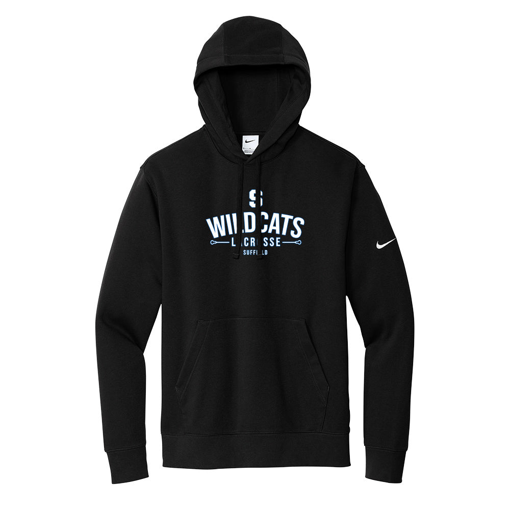 Suffield High Lacrosse - Nike Fleece Hoodie "Classic" - NKDR1499 (color options available)