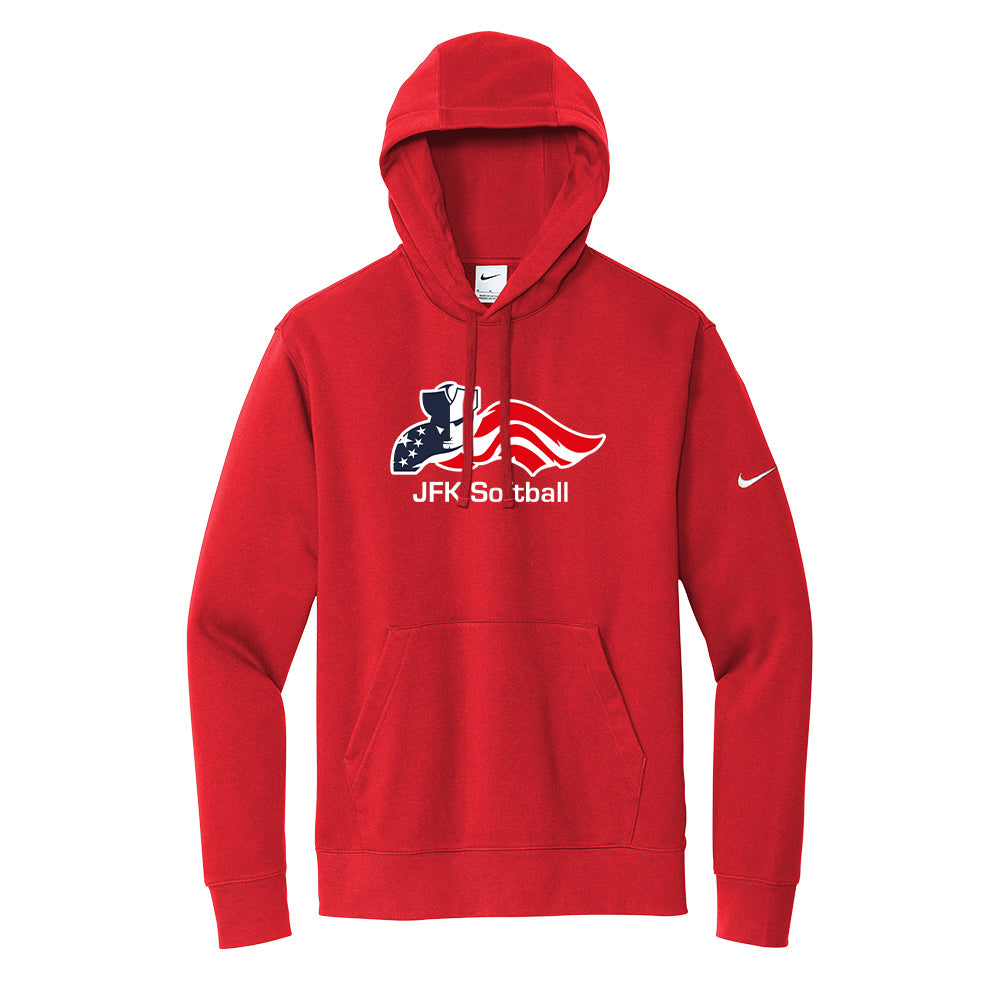 JFK Softball Adult Nike Fleece Hoodie "Softball" - NKDR1499 (color options available)