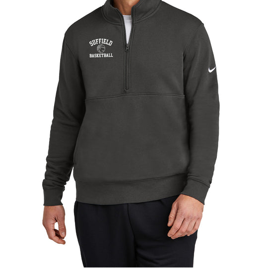 Suffield Travel "SB" Nike Club Hoodie 1/2 Zip