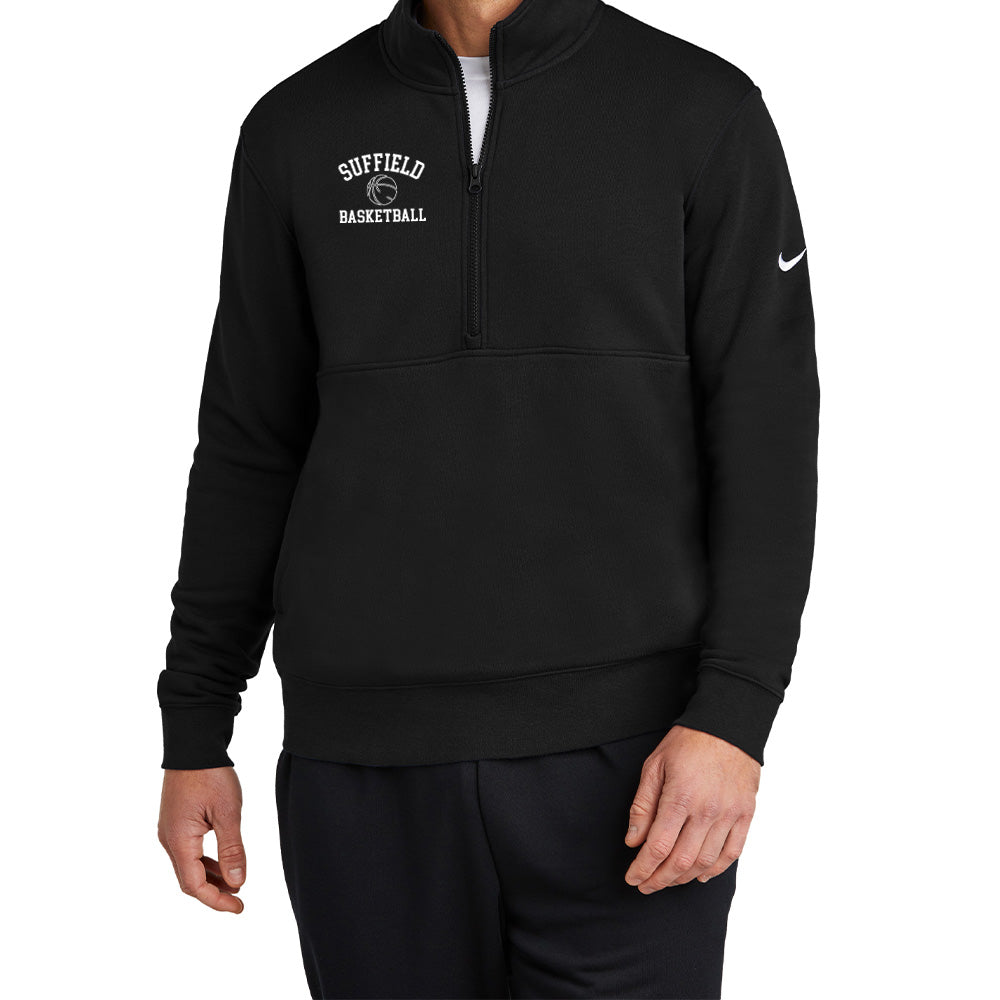 Suffield Travel "SB" Nike Club Hoodie 1/2 Zip