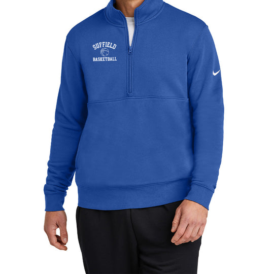 Suffield Travel "SB" Nike Club Hoodie 1/2 Zip