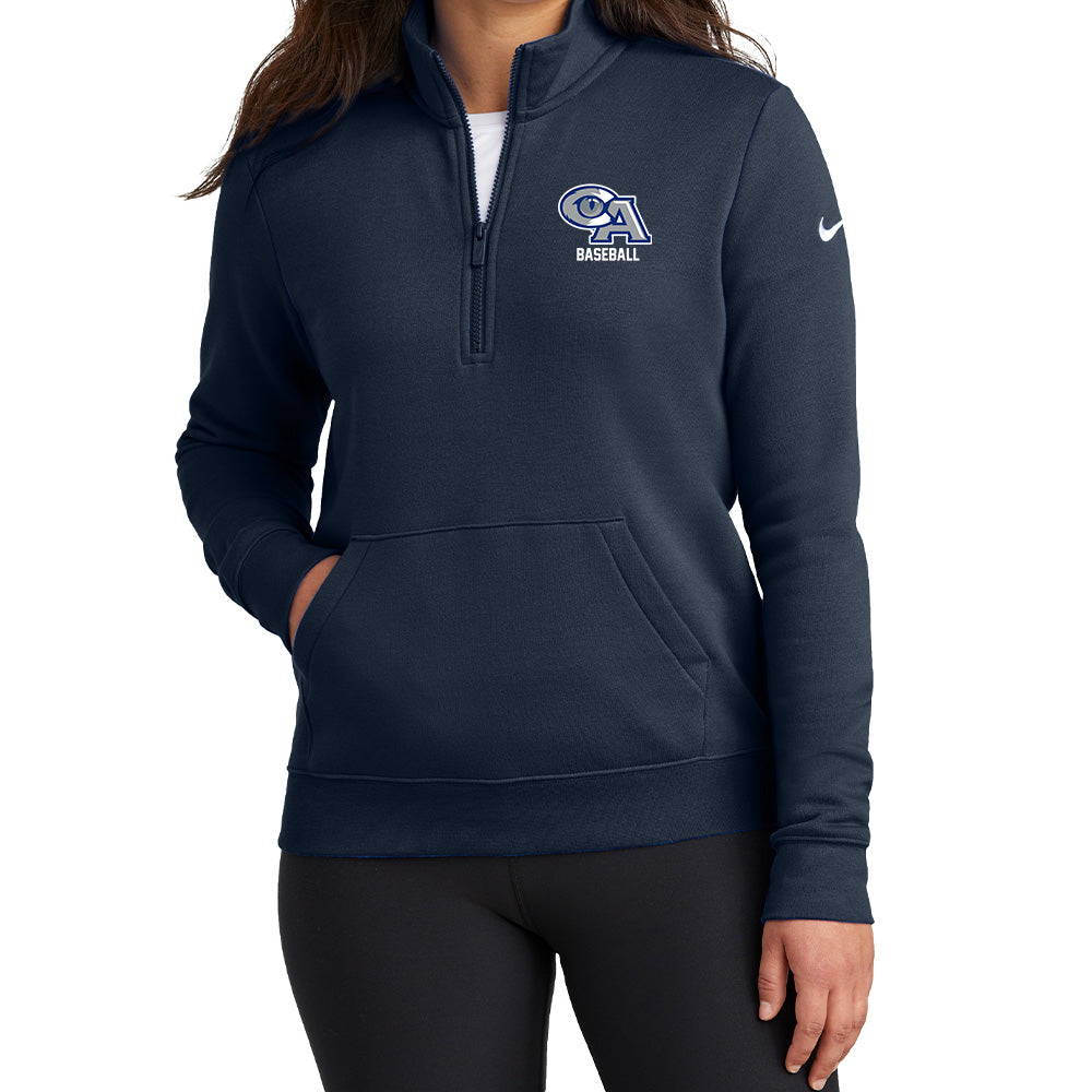 CA Baseball Ladies Nike 1/2 Zip