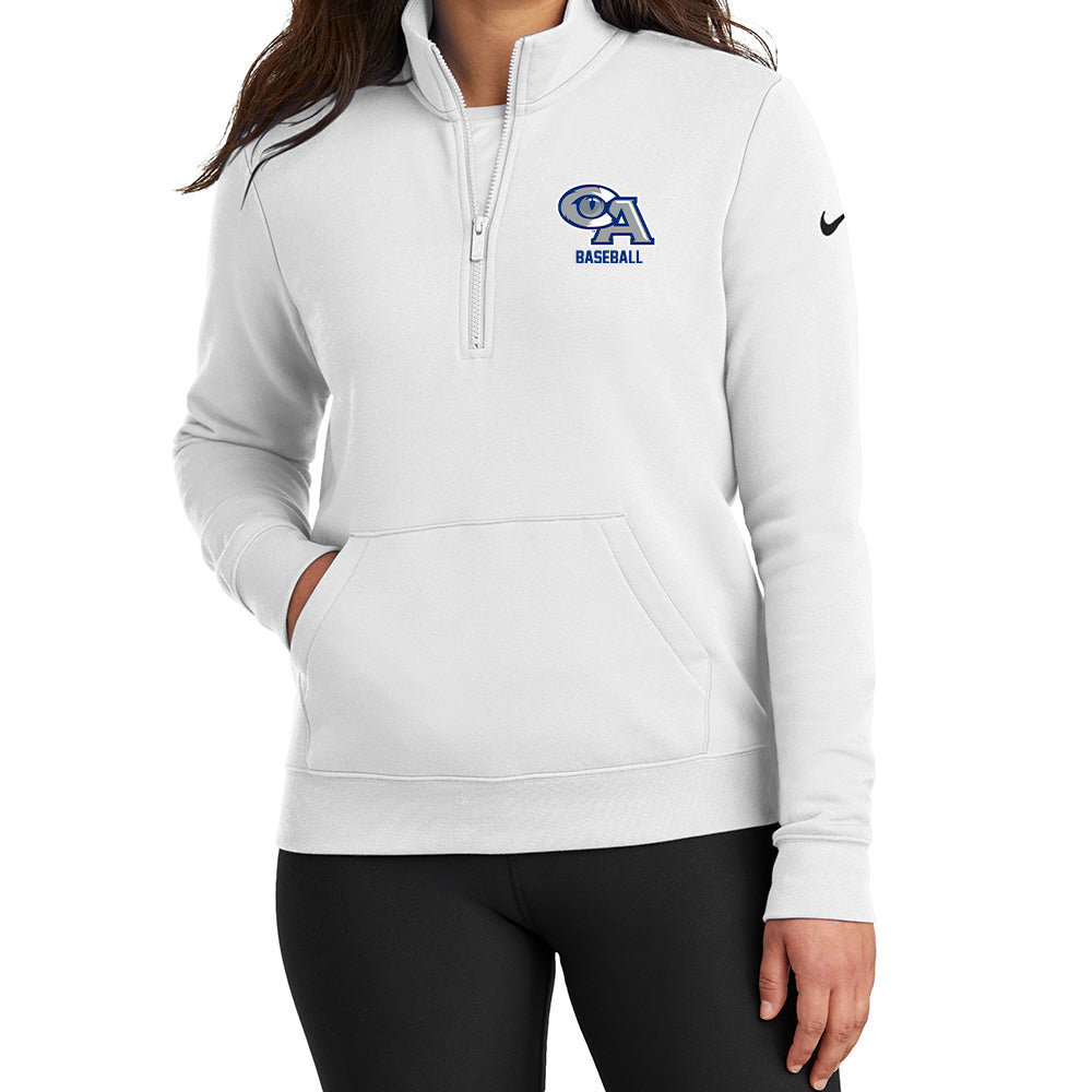 CA Baseball Ladies Nike 1/2 Zip