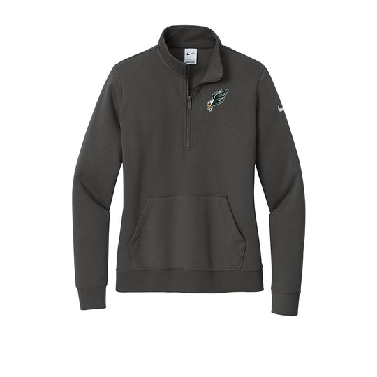 Enfield High Soccer "Eagle B" Ladies Nike 1/2 Zip