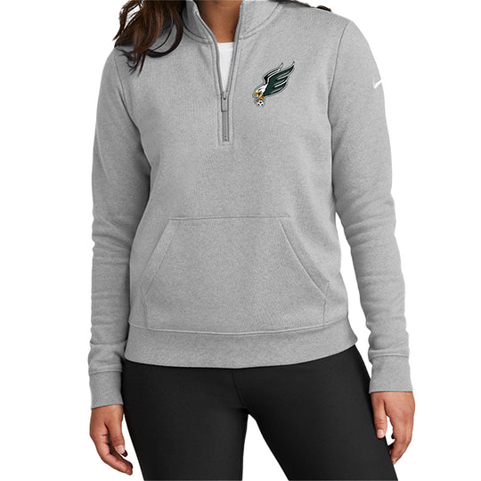 Enfield High Soccer "Eagle B" Ladies Nike 1/2 Zip