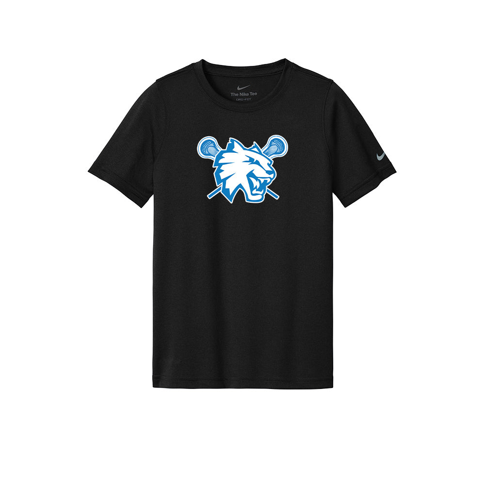 Suffield Youth Lacrosse Youth Nike Tee "Cat" - NKDX8787 (color options available)